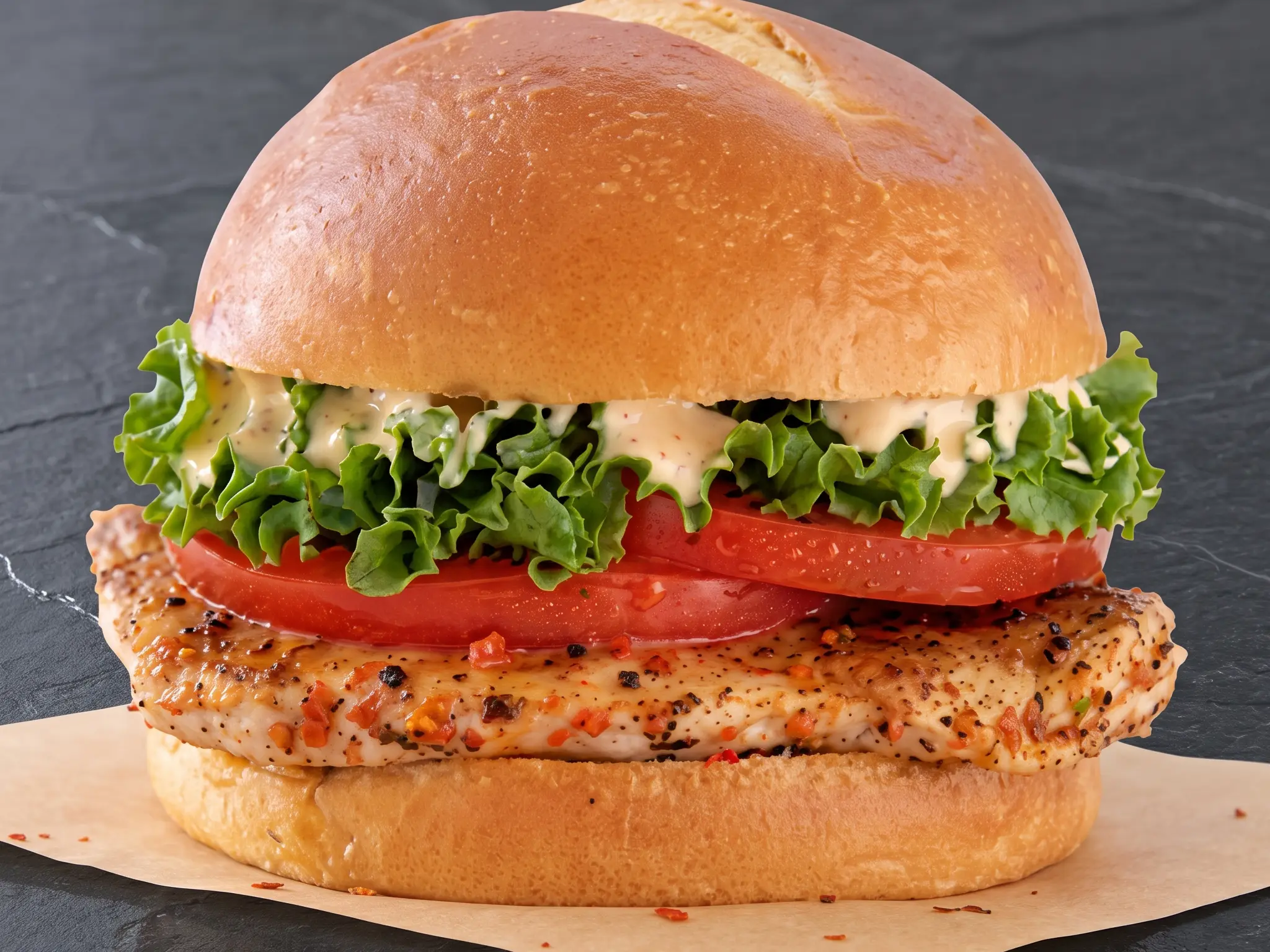 Peri Peri Breast Burger