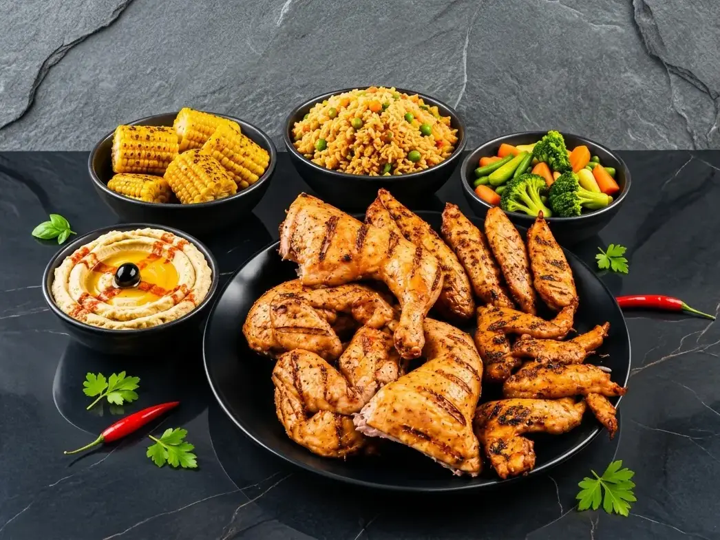 Flame Grilled Whole Chicken